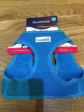 Doodlebone Snappy Soft Mesh Dog Harness - Medium Blue New - Free P+P