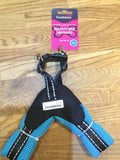 Doodlebone Boomerang Harness Blue Extra Small