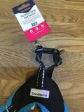 Doodlebone Boomerang Harness Blue Extra Small