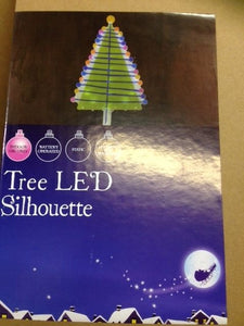 B & Q Tree LED Silhouette X 2