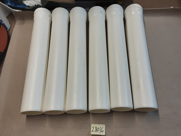 IQE / SIME 500MM FLUE EXTENSION 80MM PLUME EXTENTION PACK OF 6