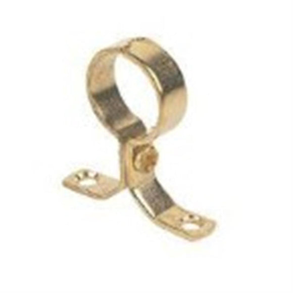 Talon Pipe Bracket Brass 15mm Pack of 10