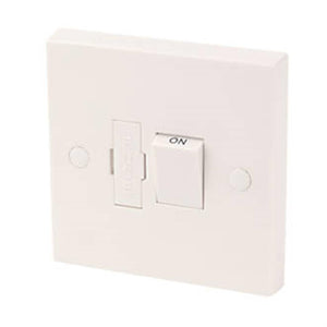 13A SWITCHED FUSED SPUR WHITE X 4