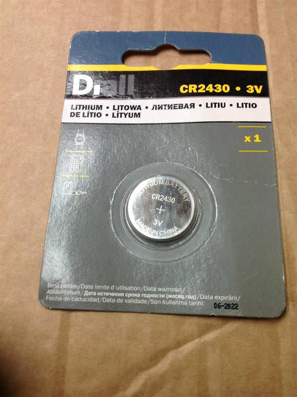 DiallLithium Coin Cell Battery Li2430