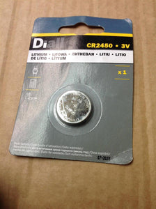 Diall Lithium Coin Cell Battery Li2450