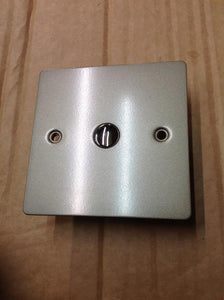 Volex 1-Gang 1-Way 500W Touch Dimmer Satin Chrome Flt