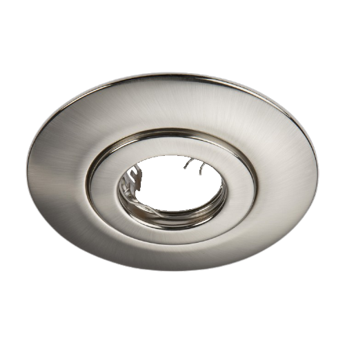 Fixed Circular Low Voltage Ceiling Downlight Converter Polished Chrome 12V