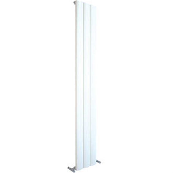 KUDOX ALULITE ARC ALUMINIUM RADIATOR 1800 X 280MM WHITE (312)