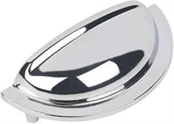 Hafele Henrietta Cup Handle Polished Chrome 92mm