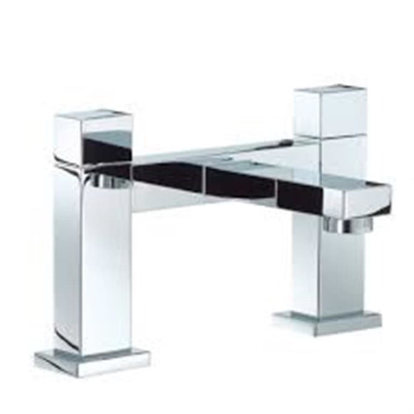 Mayfair Bathroom Chrome Blox Bath Filler