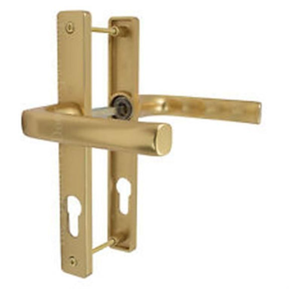 HOPPE TOKYO LEVER ON BACKPLATE TYPE B PAIR GOLD