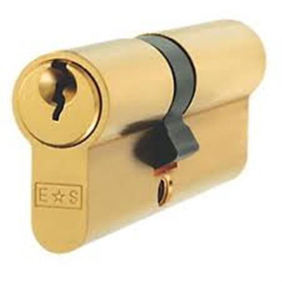 5-Pin Euro Double Cylinder Lock 35-35 (70mm) Brass