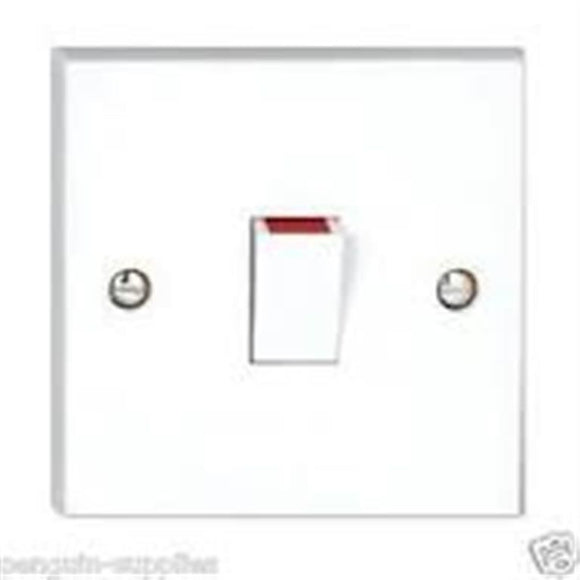 Marbo 20A DP Switch White x 2