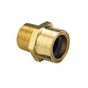 Conex Push-Fit 243G Straight Male Connector 22X¾ x 2