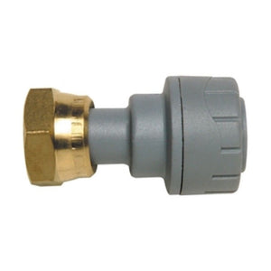 PolyPlumb Straight Tap Connector 22mm x ¾