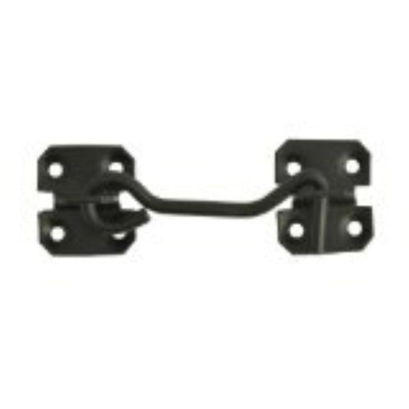 Cabin Hook Black Powder Coated (L)102mm