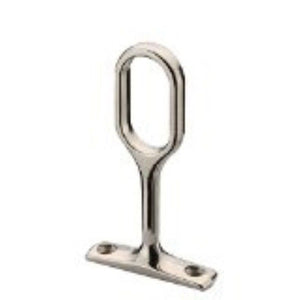 Oval Centre Brackets Polished Chrome (Dia)30mm 4 Pack