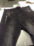 Jeans Religion Zeppelin Destroyed Black 30/34