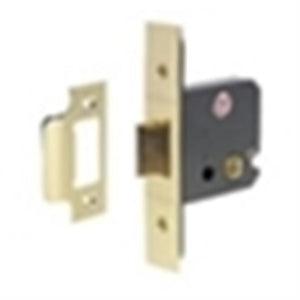 Mortice Flat Latch Polished Brass 63mm