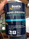 Bostik Damp - Proofer and Waterproofer - 5 L - Black - Waterproofing(78705)