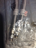 Pair of Flexi Tail Tap Hose Pipes for Monobloc Basin Kitchen Sink Taps 350mm m10