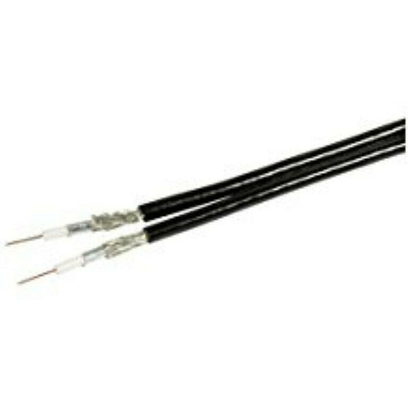 NEXANS Black Shotgun Coaxial Cable Sky+ 50m