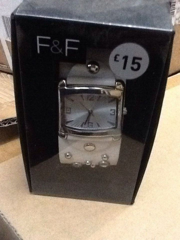 f&F ladies watch in white