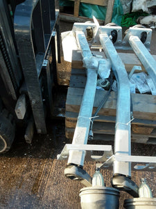 Pair of bpw caravan axle new 1500kg (909)