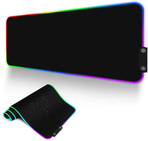 RGB Gaming Mouse Pad  Charging Mouse Pad 7 Light Modes Oversized Glowing