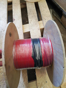 1 CORE 1.5sqMM 0.5 CU PVC CABLE 100M RED