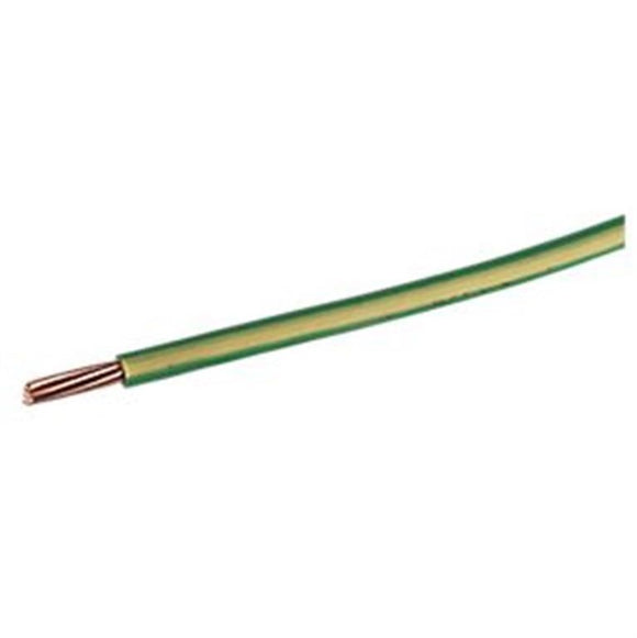 Conduit Wiring Cable 6491X 1-Core 10mm² x 50m Green/Yellow