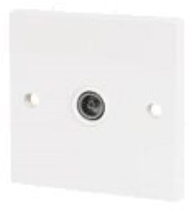 Labgear Screened Flush Coaxial Socket [Energy Class A] X 2