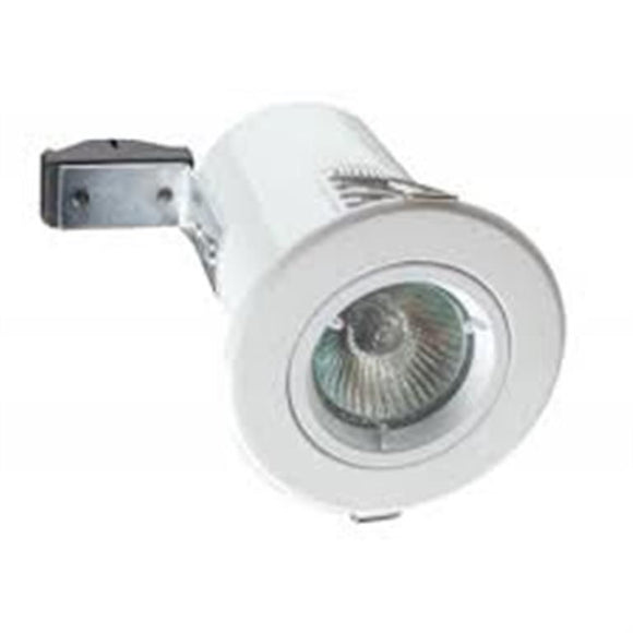 ROBUS FIRE RATED 12V FIXED DOWNLIGHT BR CHROME KIT (488)