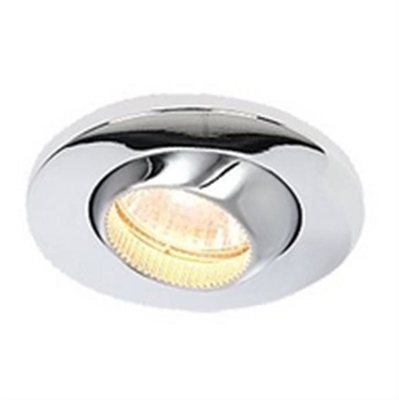 Coniston Eyeball Downlight Brushed Chrome