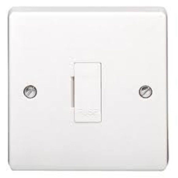 13A Fused Connection Unit White