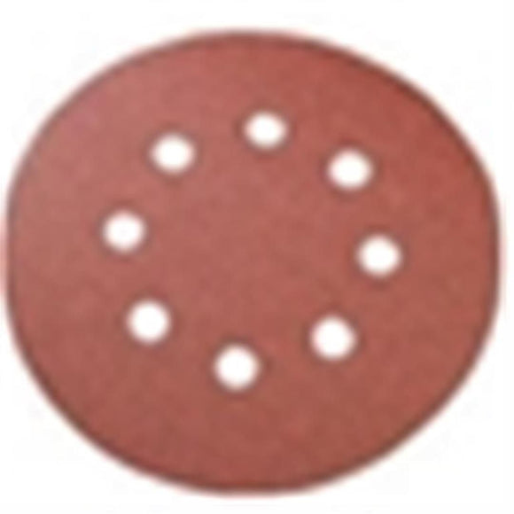 Flexovit Sanding Discs Punched 125mm 60 Grit Pack of 10