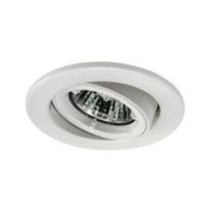 JCC Lighting Adjustable Round Fire Rated Recessed Downlight White 240V