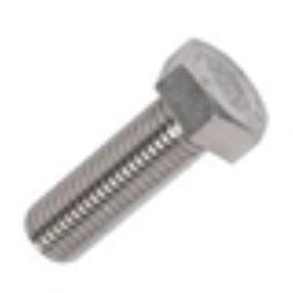 Set Screws A2 Stainless Steel M20 x 60mm Pack of 5