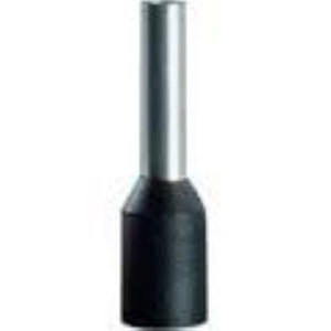 1.50mm² Insulated Cord End Black - Pack 100