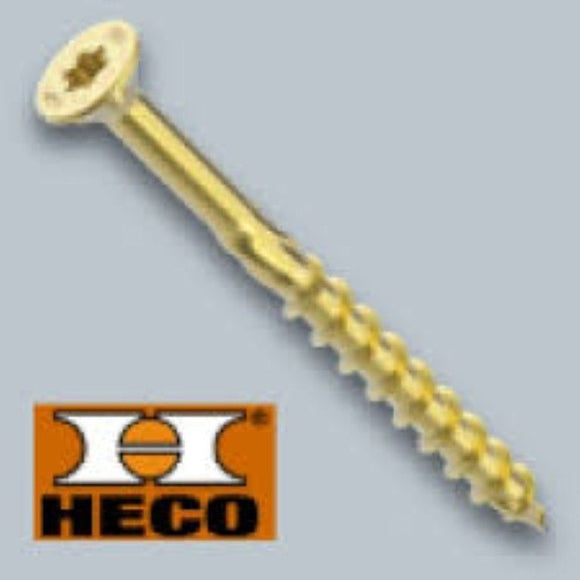 Heco Topix Countersunk Woodscrews 8 x 100mm Pk10