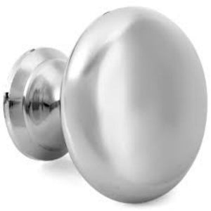 Round Cabinet Knob Polished Chrome 29mm