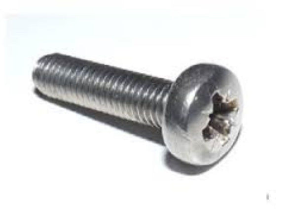 Pan Head Machine Screws A2 Stainless Steel M3 x 16mm Pack of 150