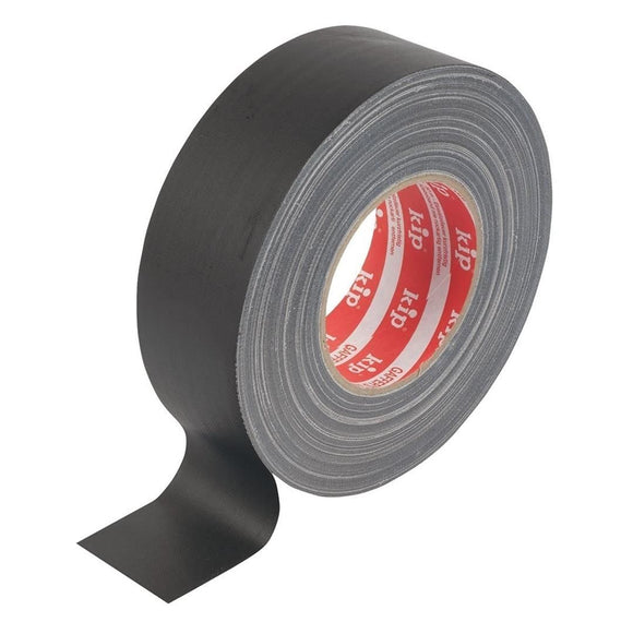 KIP PRO MULTIPURPOSE GAFFER TAPE 50 MESH BLACK 50MM X 50M