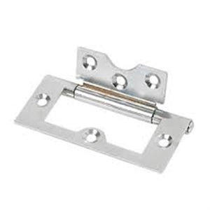 Flush Hinge Self- Colour 76 x 33mm 2 Pack X 3