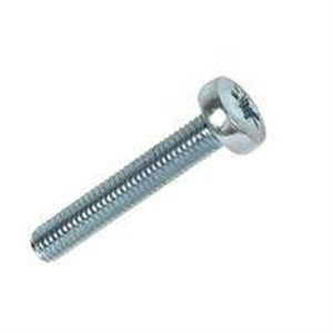 Rawlplug BZP Pan Head Machine Screws M5 x 30mm 25 Pack x 2