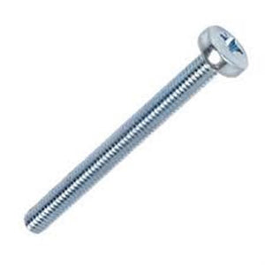 RAWLPLUG BZP Pan Head Machine Screws M5 x 50mm 25 Pack X 2