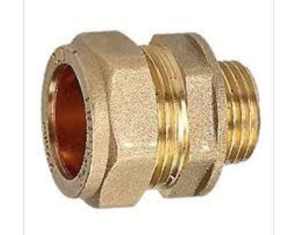 Conex Male Straight Connector Taper 302TA 22mm x ¾