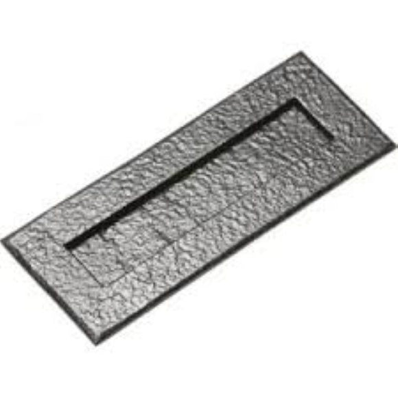 Black Iron Letter Plate (250 mm x 75 mm)