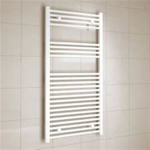 KUDOX WHITE TOWEL WARMER (H)1200MM (W)600MM