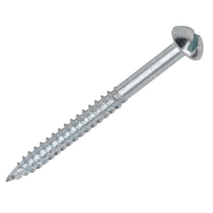 Timco Twin Thread Roundhead Woodscrews 8 x 5/8 Pack of 200